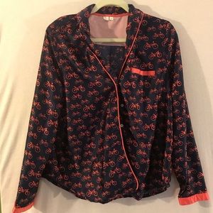 ❤️E brand large Capri silk pajamas bicycle